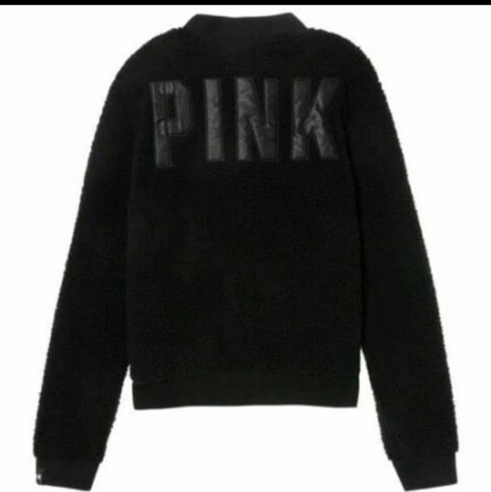 VS PINK Sherpa Bomber Jacket